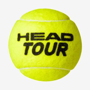 HEAD TOUR 4 TENNIS BALLS SINGLE CAN